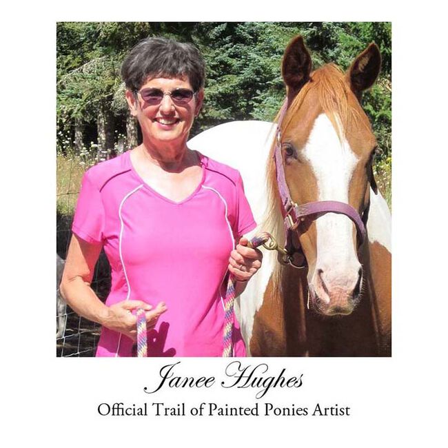 Trail of Painted Ponies Figurine - Summer 2018 - Crossing Rainbow Bridge image number null