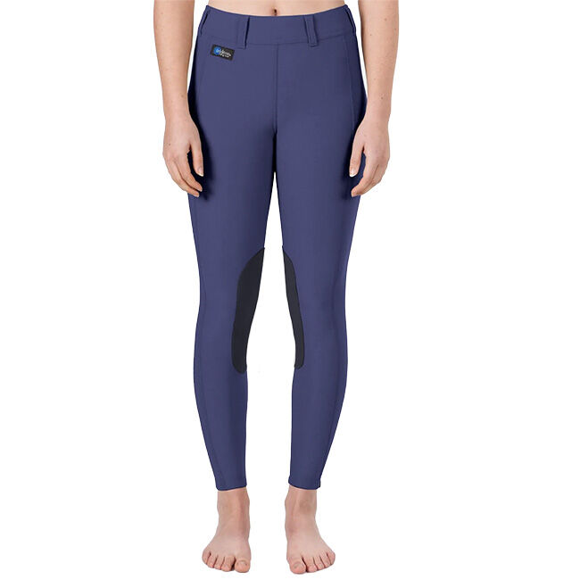 Irideon Kids' Issential Knee Patch Tights - Deep Lavender image number null