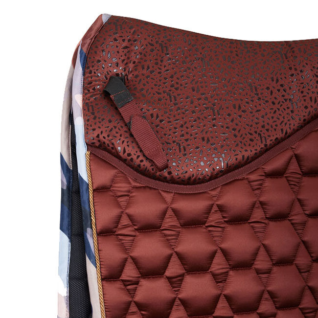 Horze Terrazzo Dressage Saddle Pad Smoked Paprika The Cheshire Horse