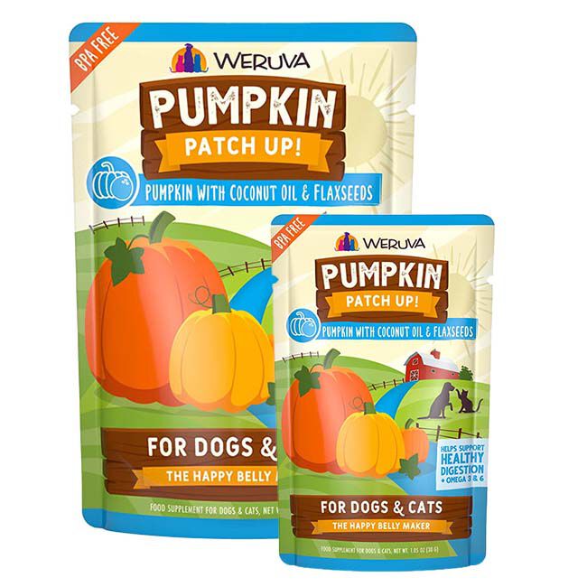 Weruva Pumpkin Patch Up Pumpkin w/ Coconut Oil & Flaxseeds Supplement for Cats & Dogs image number null