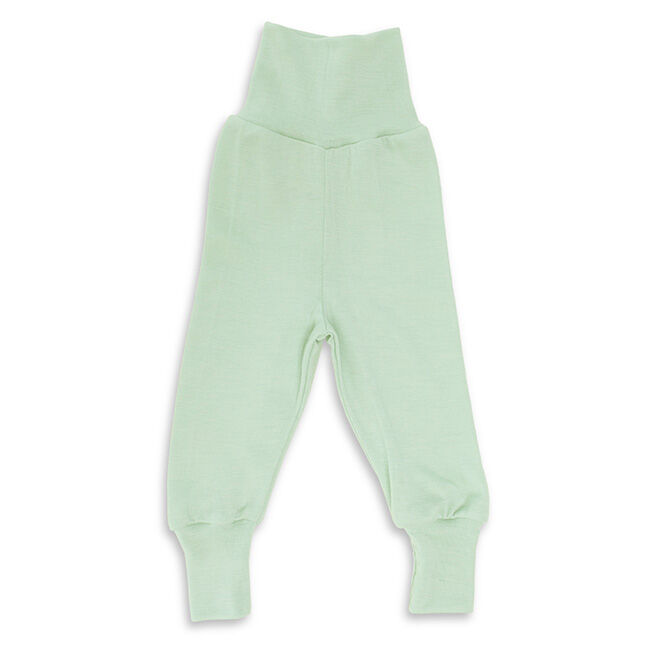 Engel Baby Wool/Silk Blend Pants - Pastel Mint image number null