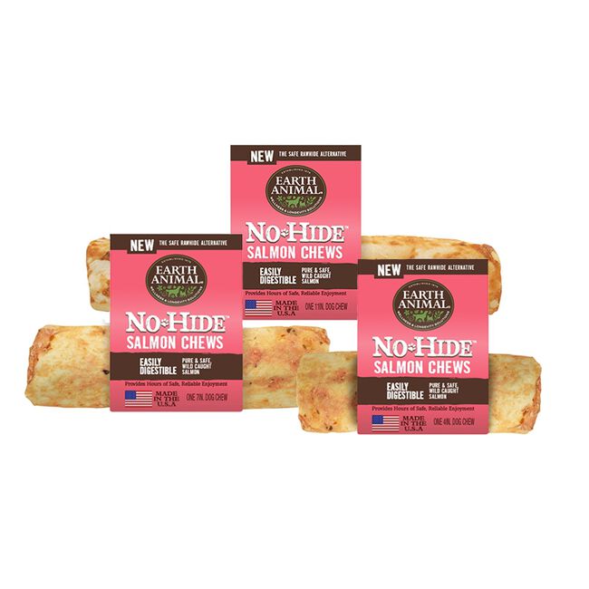 Earth Animal No-Hide Salmon Chews for Dogs image number null