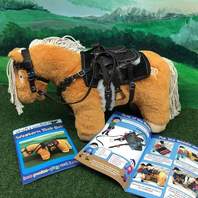Crafty Ponies Toy Western Leather Tack Set image number null