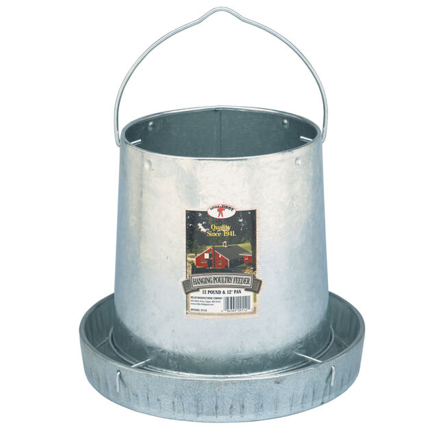 12 Pound Hanging Metal Poultry Feeder image number null