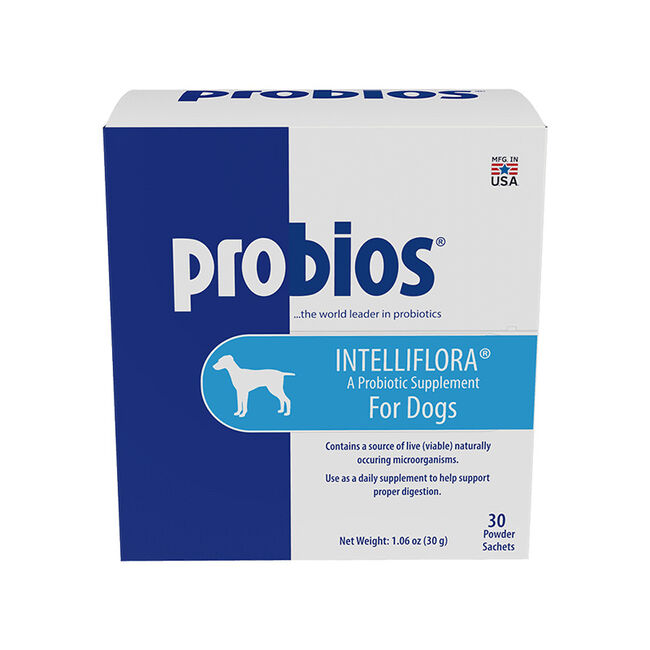Probios Intelliflora Probiotic Supplement for Dogs - 30-Count image number null