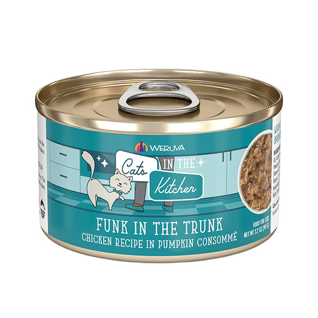 Weruva Cats in the Kitchen Funk in the Trunk Cat Food 6 oz image number null