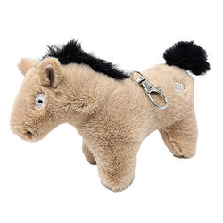 Crafty Ponies Keyring - Dun