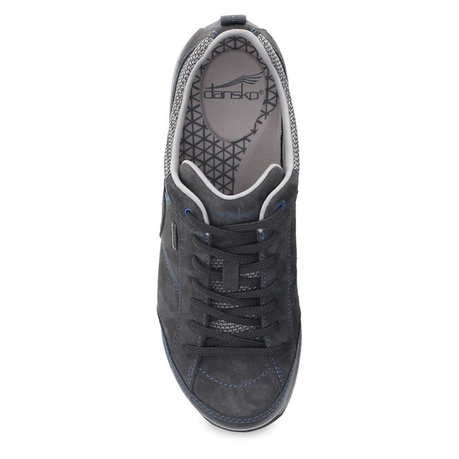 Dansko Women's Paisley Suede Sneakers - Grey/Blue image number null