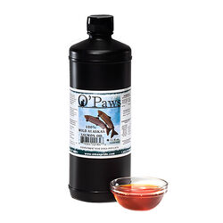Oma's Pride O'Paws 100% Wild Alaskan Salmon Oil - 16.5 oz