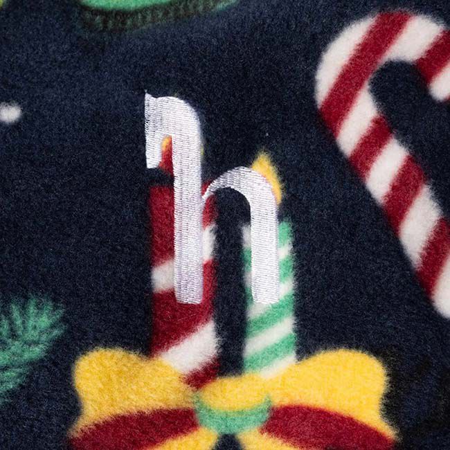 Horze Santa Dog Fleece Coat - Christmas Jumper - Closeout image number null