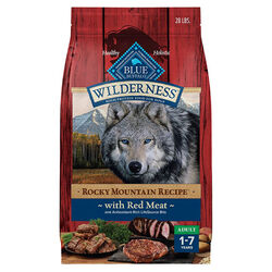 Blue Buffalo Wilderness Adult Rocky Mountain Recipe with Red Meat Dry Dog Food