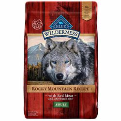 Blue Buffalo Wilderness Dog Food - Rocky Mountain Recipe with Red Meat
