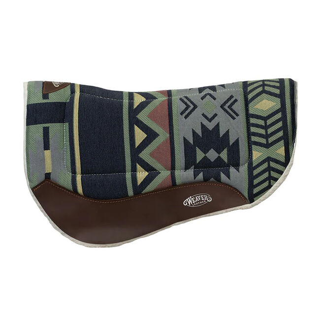 Weaver Equine All Purpose Contoured Barrel Saddle Pad image number null