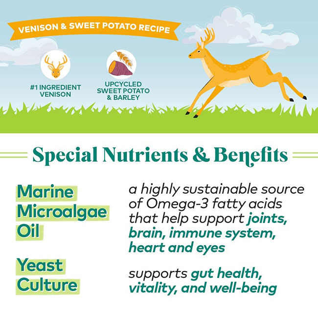 Honest to Goodness Protein Bites for Dogs - Venison & Sweet Potato - 5.5 oz image number null