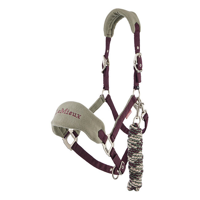 LeMieux Vogue Halter & Lead Rope - Damson image number null