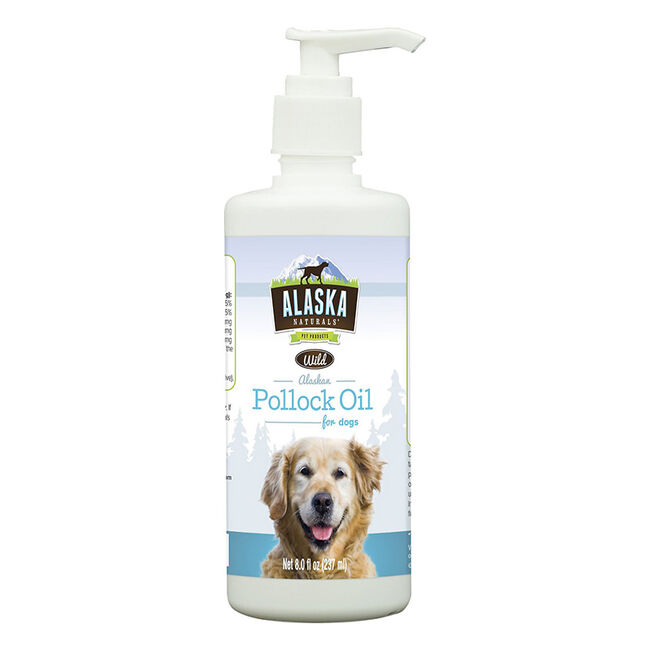 Alaska Naturals Wild Alaska Pollock Oil for Dogs - 8oz image number null