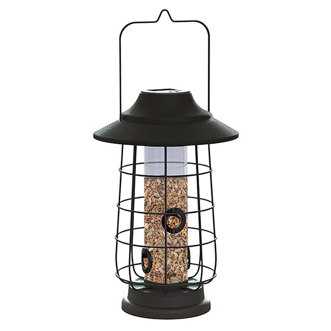 Audubon Park Modern Farmhouse Solar Tube Feeder image number null