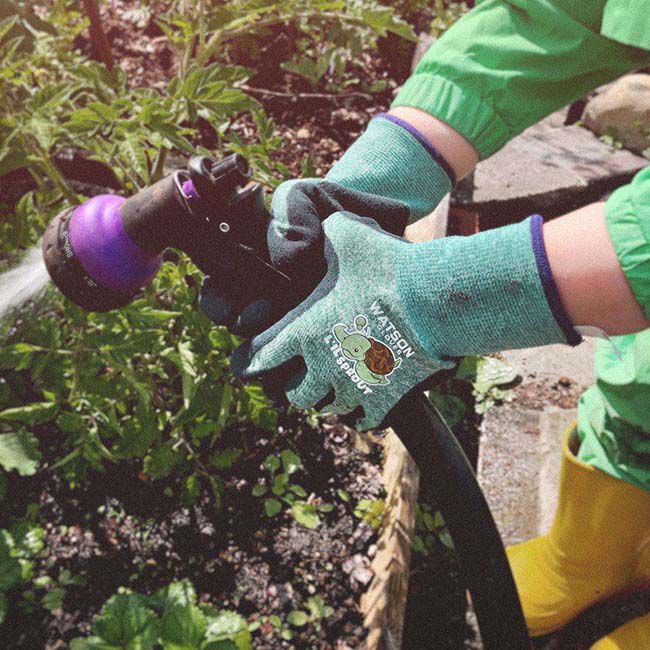 Watson Gloves Kids' L'il Sprout Gardening Gloves image number null