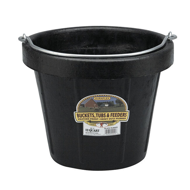 Fortex-Fortiflex 12-Quart Heavy-Duty Rubber Pail image number null
