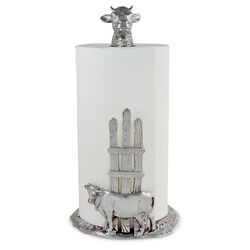 Arthur Court Paper Towel Holder - Cow