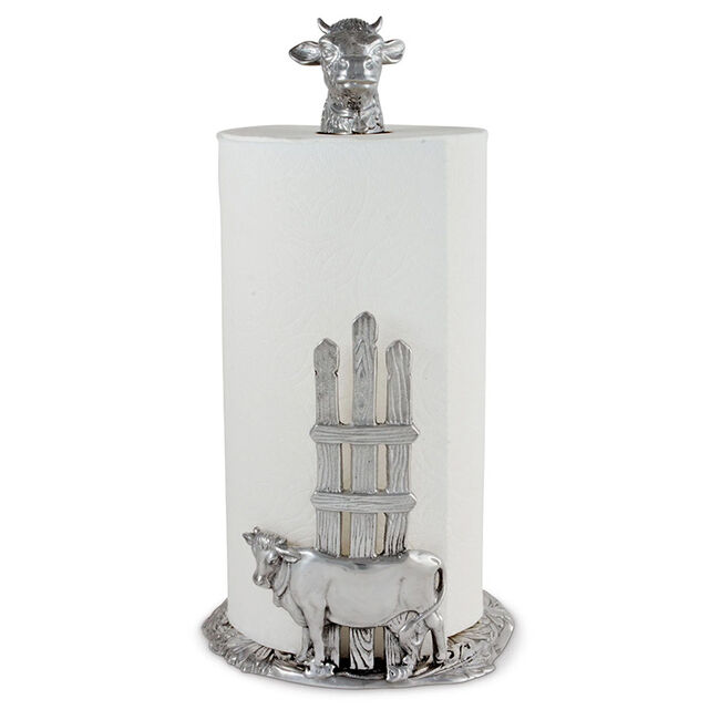 Arthur Court Paper Towel Holder - Cow image number null