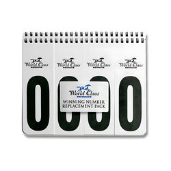 World Class Equine Winning Numbers - Replacement Numbering Book