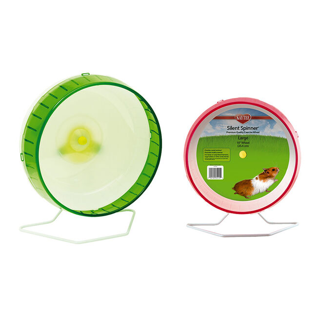 Kaytee Silent Spinner Small Animal Exercise Wheel - Assorted Colors image number null