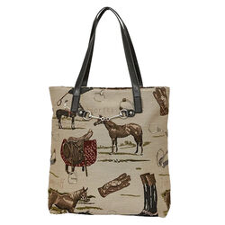 AWST International Tote Bag - Equestrian Tapestry