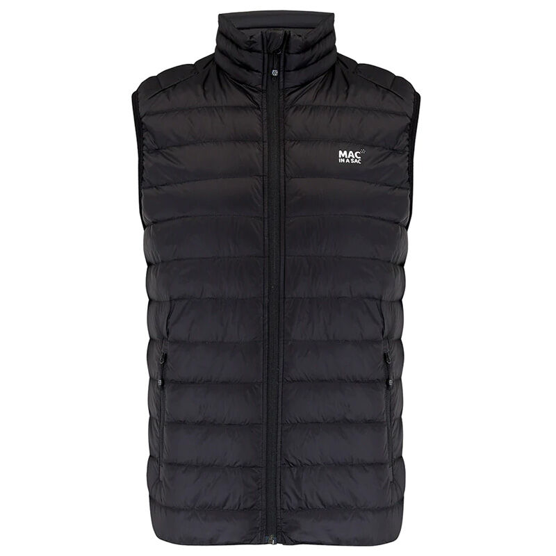 Mac in a Sac Men s Alpine Packable Down Gilet Black