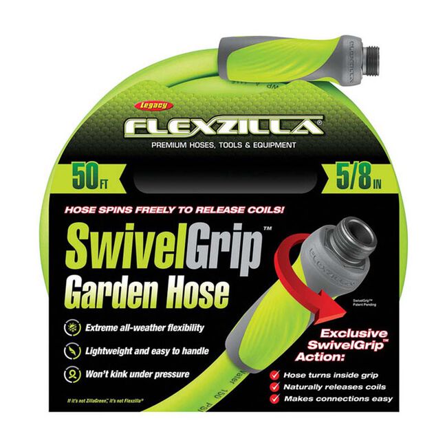 Flexzilla SwivelGrip Hybrid Polymer Garden Hose image number null