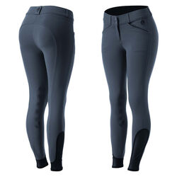 Equinavia Women's Astrid Silicone Knee Patch Breeches - Moon Indigo Blue/Navy