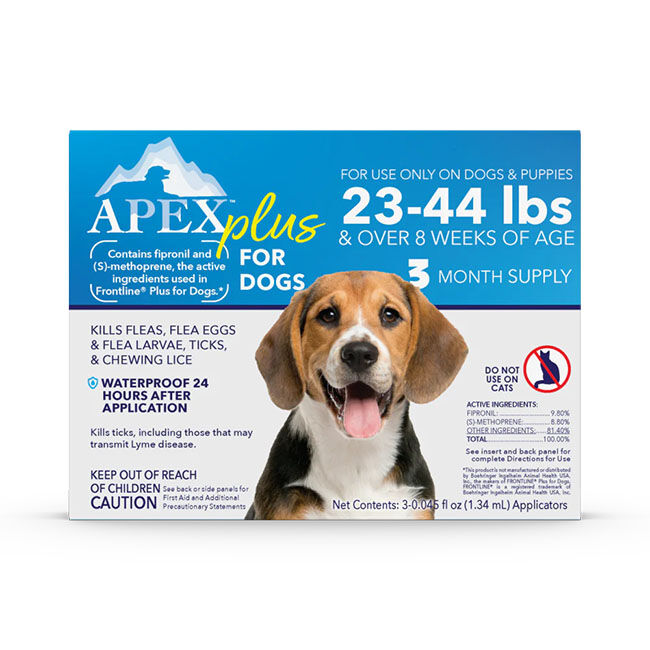 Apex Animal Health Apex Plus for Dogs Flea & Tick Protection image number null