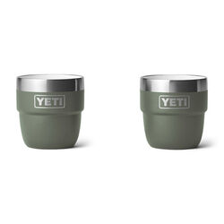 YETI Rambler 4 oz Stackable Cups - 2-Pack - Camp Green
