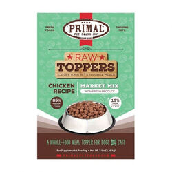Primal Raw Frozen Market Mix Topper - Chicken - 5 lb