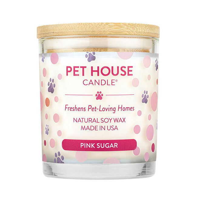 Pet House Candle Pink Sugar Candle image number null