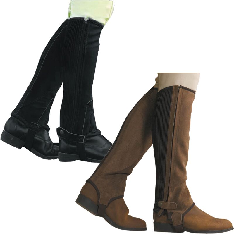 Dublin leather half discount chaps