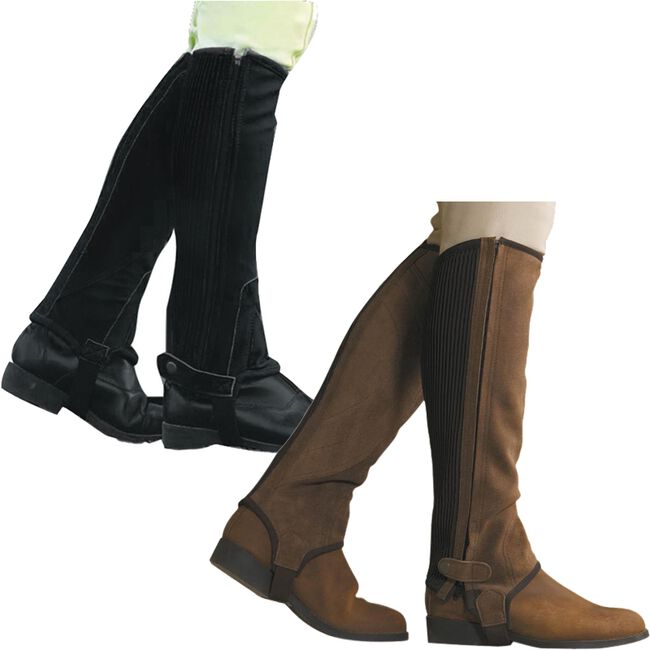 Dublin Suede Half Chaps Black image number null