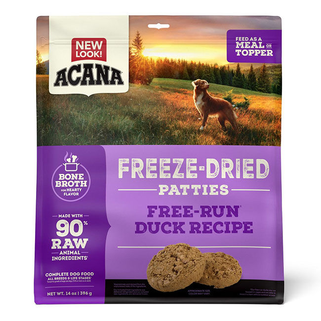 ACANA Freeze-Dried Dog Food Patties - Duck image number null