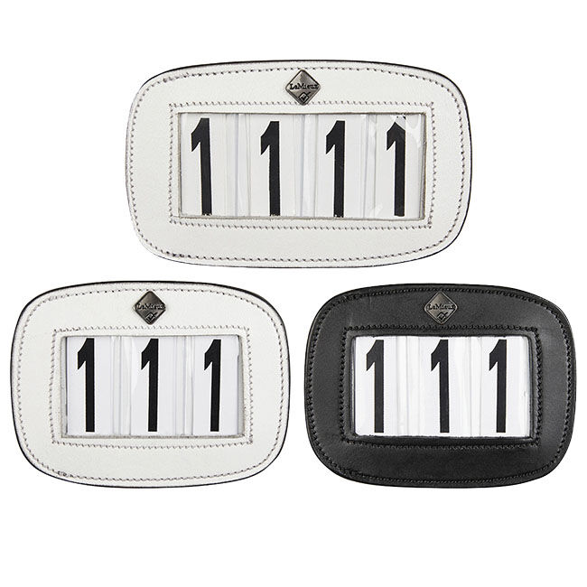 LeMieux Leather Saddle Number Holder image number null