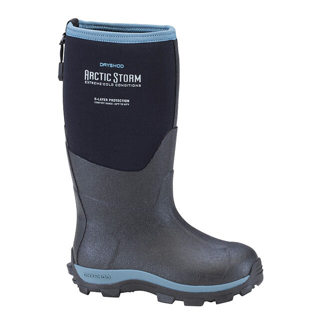 Dryshod Kids' Arctic Storm Boot - Black/Navy image number null