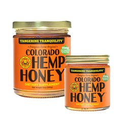 Colorado Hemp Honey for People & Pets -  Tangerine Tranquility