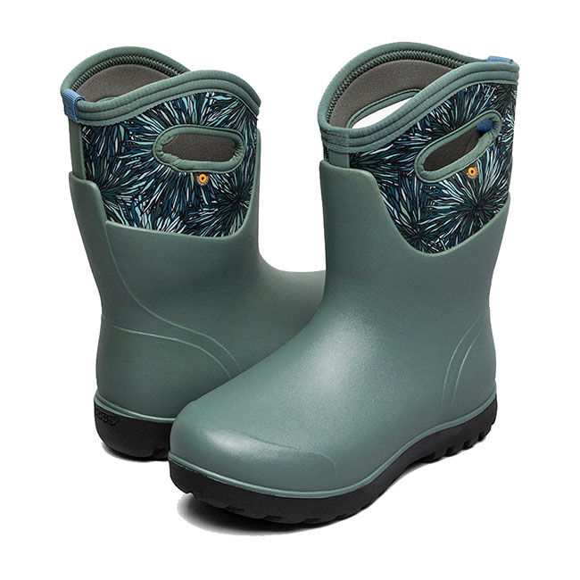 BOGS Women's Neo-Classic Firework Floral Boot - Loden Multi image number null