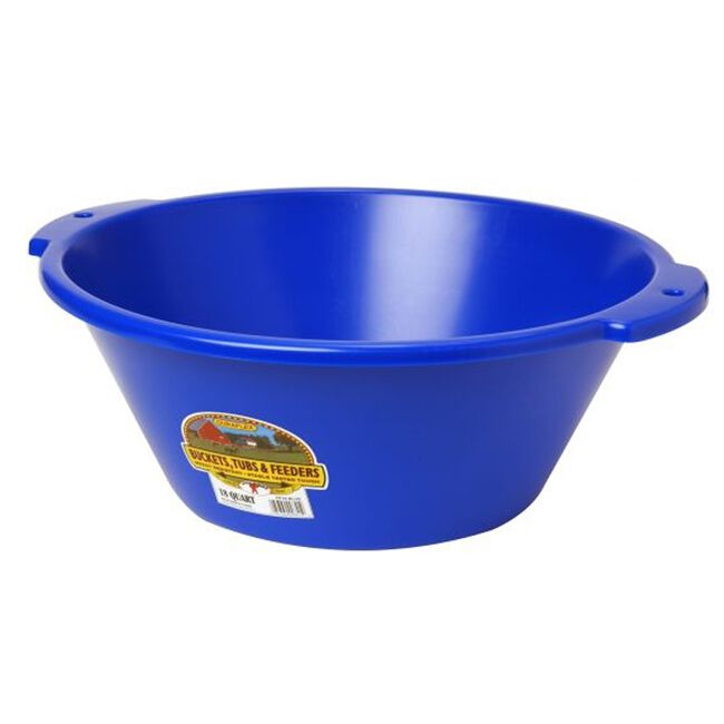 DuraFlex 18QT Feed Pan Blue image number null