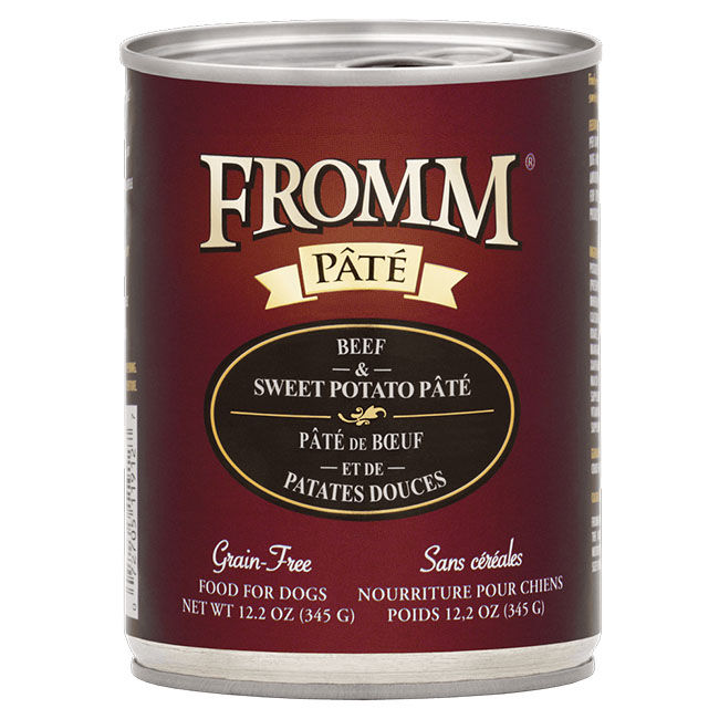 Fromm Dog Food - Beef & Sweet Potato Pate - 12.2 oz image number null