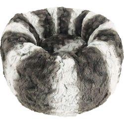 Spot Sleep Zone Faux Fur Round Bed