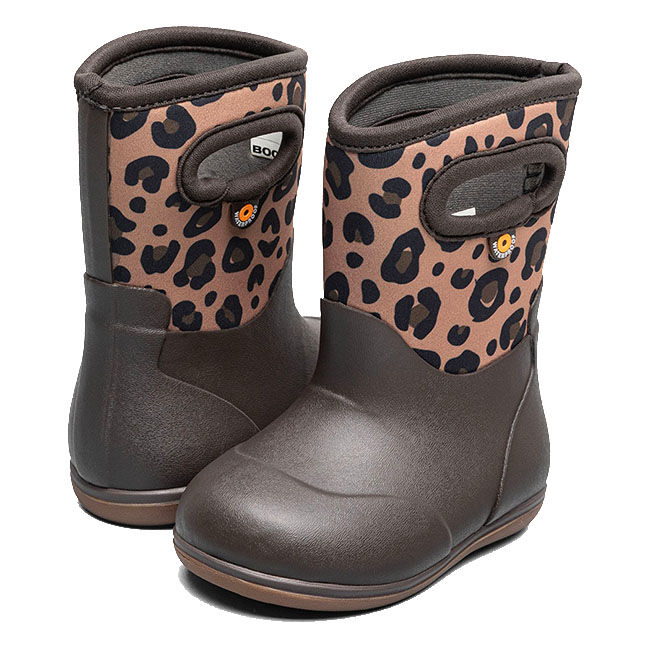 BOGS Baby Classic Boots - Chocolate Leopard image number null