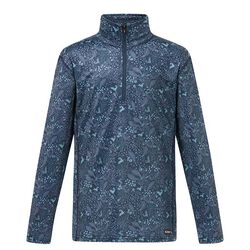 Kerrits Kids' Traverse Quarter Zip Fleece Tech Top - Nightfall Fantasy Fillies