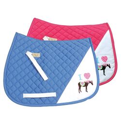 TuffRider I Heart Pony Saddle Pad