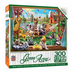 MasterPieces EZ-Grip Green Acres Collection 300 Piece Puzzle - "Afternoon Siesta"
