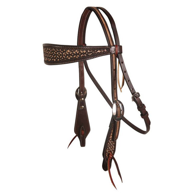 Professional's Choice Browband Chocolate Confection Headstall image number null